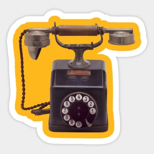 telephone vintage Sticker